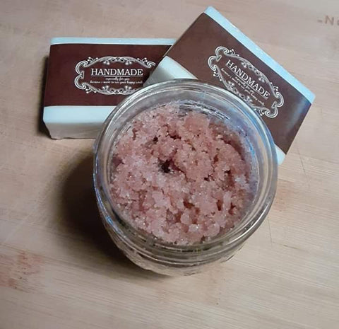 Pink Sea Salt Scrub